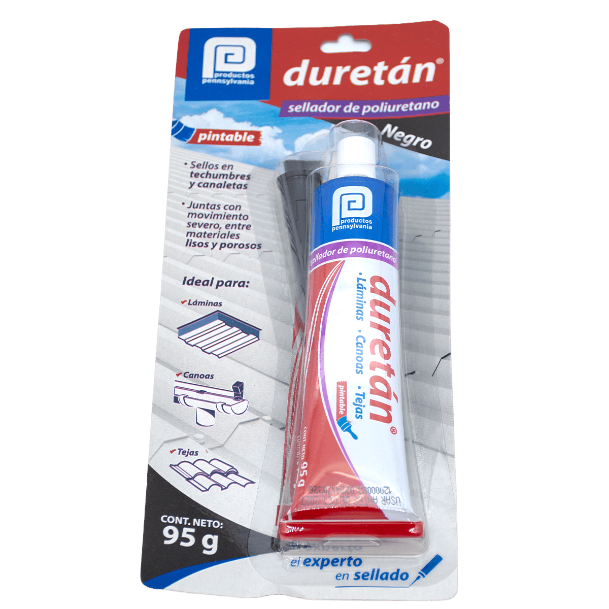 Duretan Pensilvannia DRT0395G Negro 95g