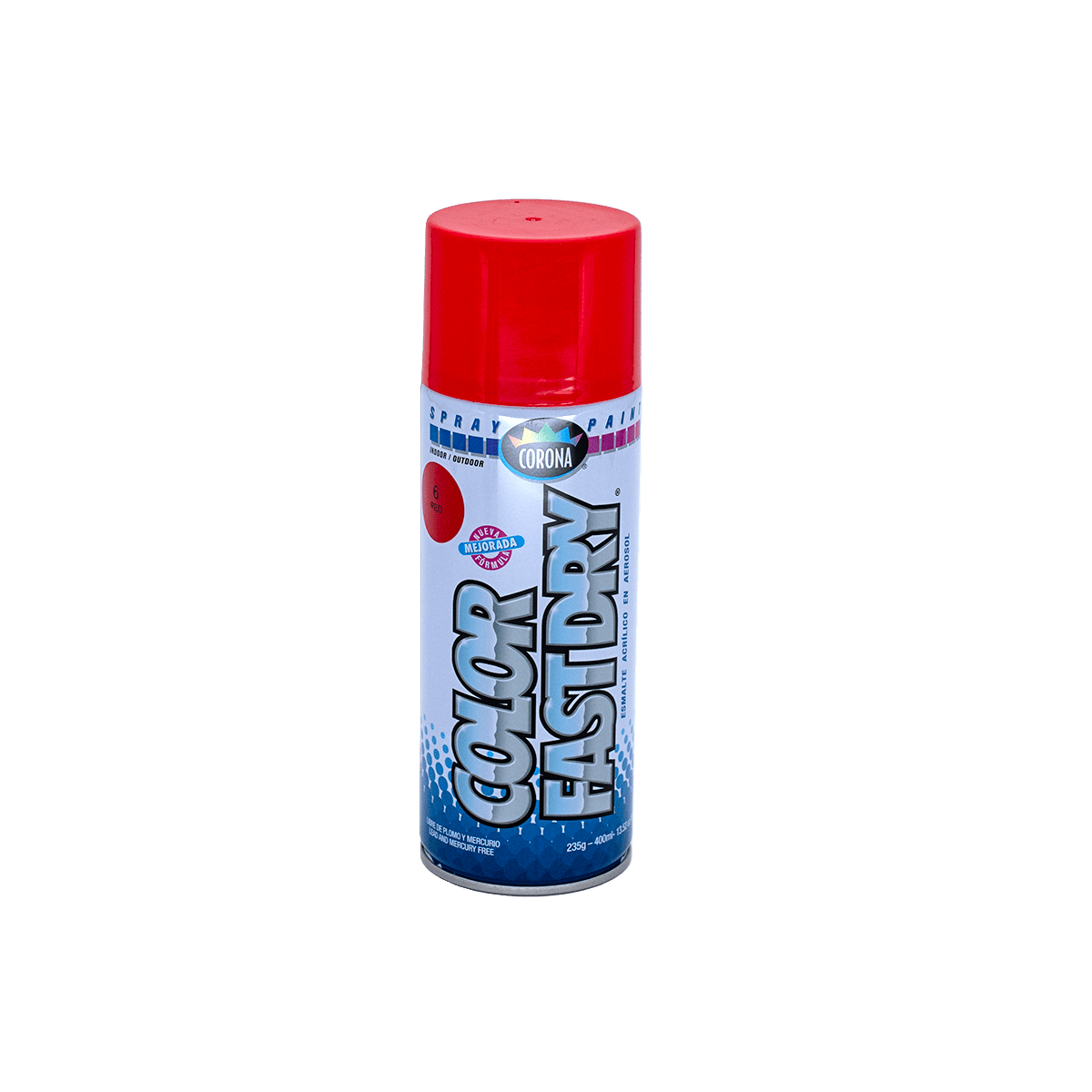 Pintura en Aerosol Corona Sprayr Rojo