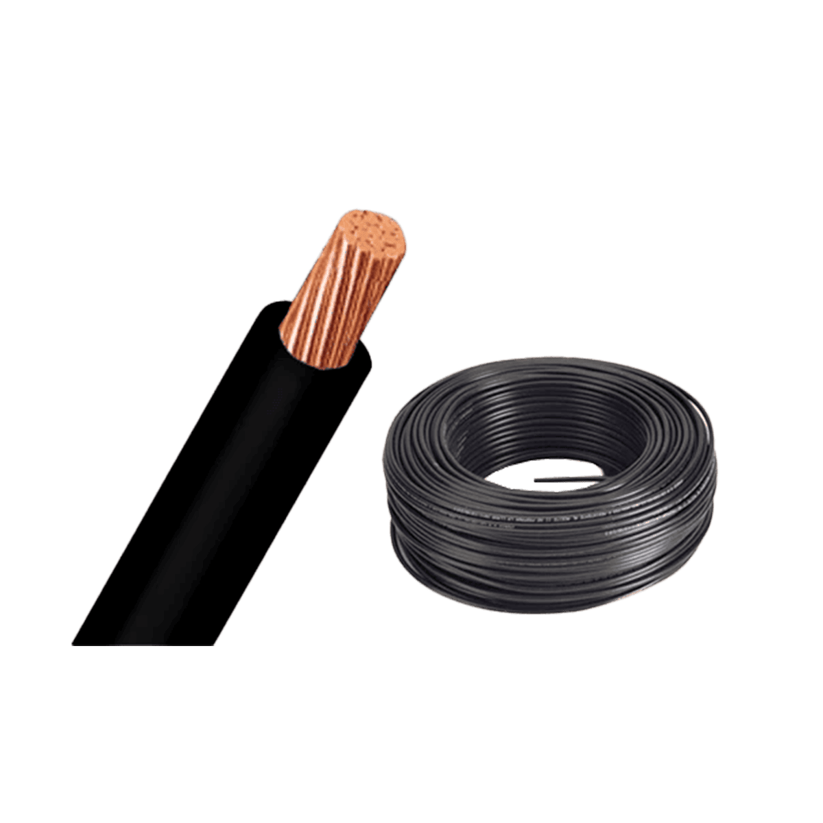 Cable, Enerwire, THHN, caja, #12, color negro, cobre, UL, CABLE9038
