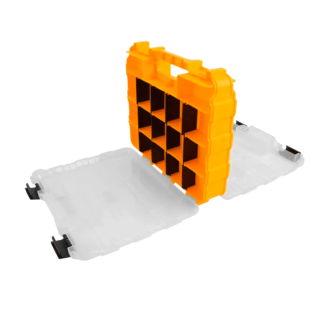 Caja organizadora, Tolsen, plástico, con divisiones, doble cara, tamaño 12″, 320 x 270 x 83mm, 80162