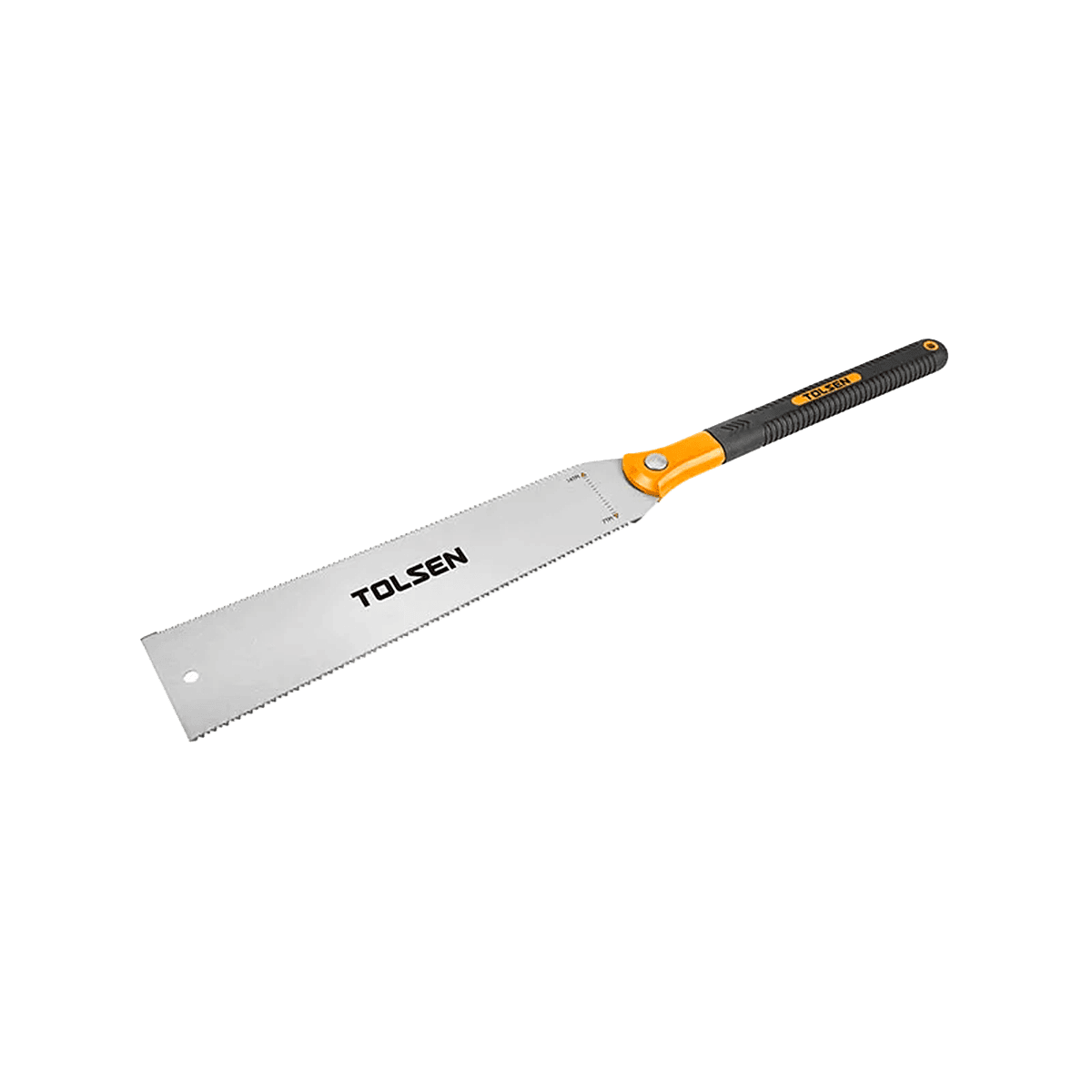 Sierra doble filo, Tolsen, 300mm, 12″, mango de plástico, 31079