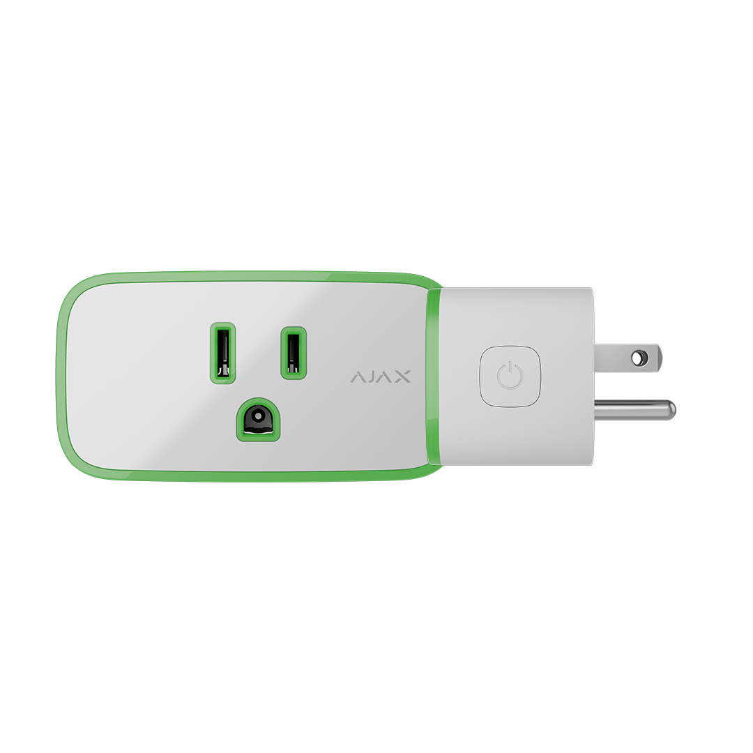 ENCHUFE CON MONITOR DE CONSUMO BLANCO SOCKET AJAX 84772.34.WH3