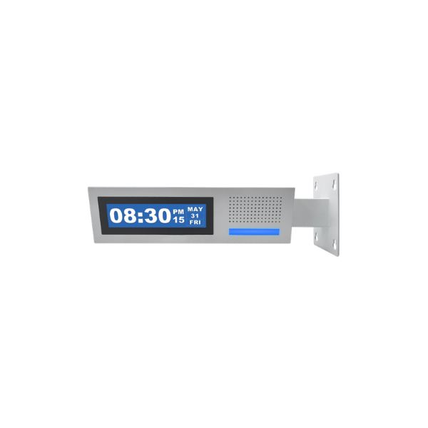 ALTAVOZ ZYCOO PARLANTE CON LCD DOBLE CARA LUZ ESTROBOSCOPICA 98 DECIBELES POE IPS-M1-D2W