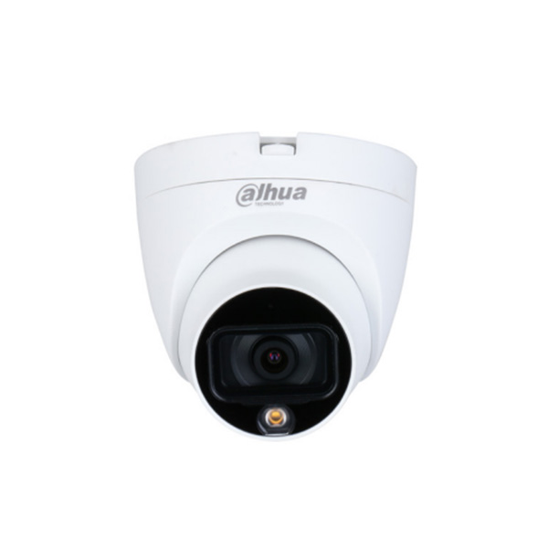 CAMARA HDCVI DAHUA DOMO HD 2MP FULL-COLOR STARLIGHT HDCVI 2.8MM 20METROS IP67 HAC-HDW1209TLQN-LED