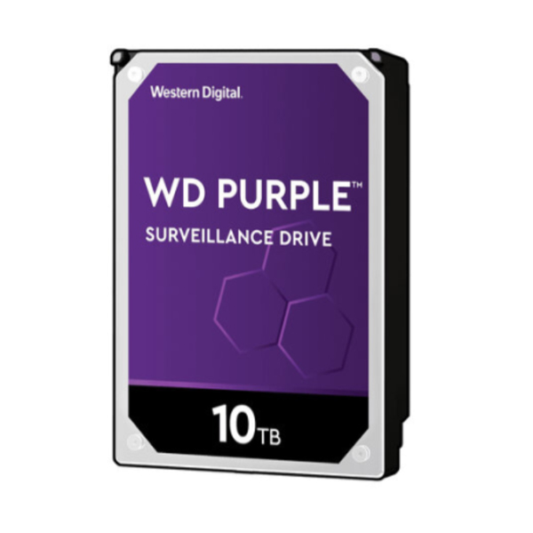 DISCO DURO 10TB WESTERN DIGITAL O SKYHAWK  PURPLE WD101PURA