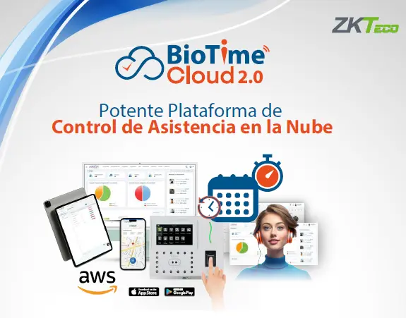 Licencia de Usuario Anual en la Nube ZKTeco para BioTime Cloud — Ampliación de Capacidad de Usuarios en el Software de Asistencia en la Nube