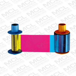 Ribbon para Impresora de Tarjetas Fargo Ymckok 500 Imágenes