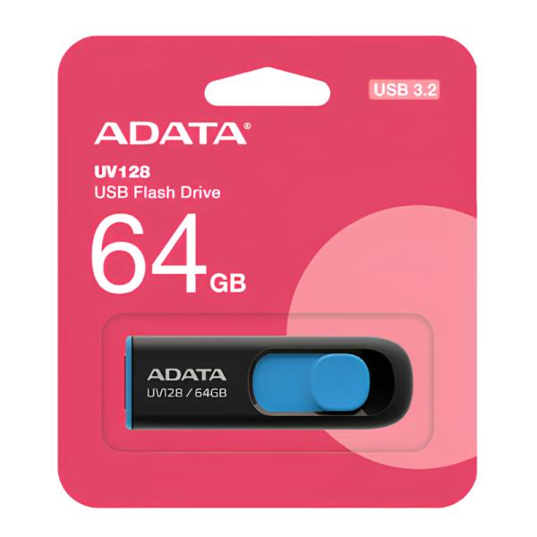 Memoria USB ADATA AUV128 64 GB USB 3.2 Gen 1 USB-A