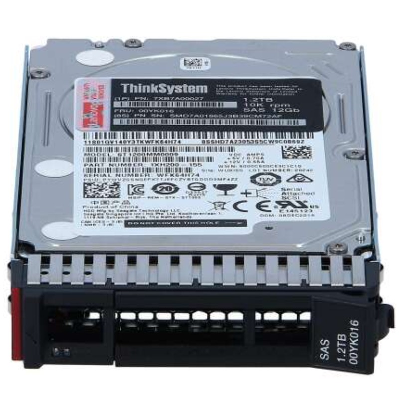 ThinkSystem 2.5" 1.2TB 10K SAS 12Gb Hot Swap 512n HDD