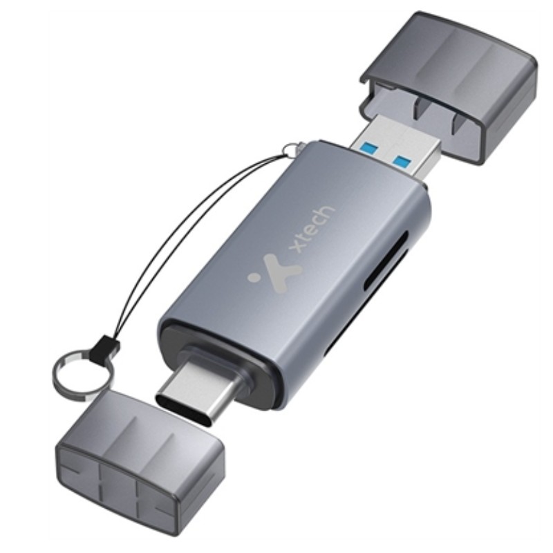 Adaptador Xtech XTC-581 Lector SD/microSD