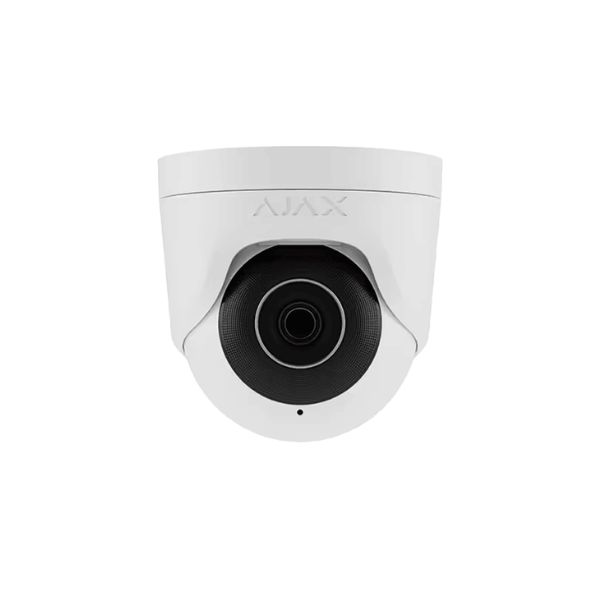 CAMARA IP TURRET 5 MP/2,8 MM, ANGULO 110, IR, MICROFONO, VERDADERO WDR, POE/12V, BLANCA AJAX 64923.1