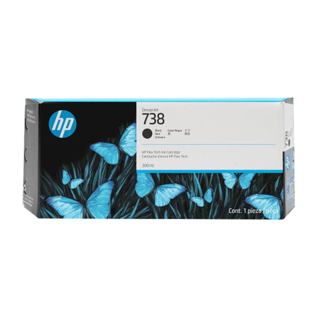 Tinta HP 738 Cartucho Negro 300ml